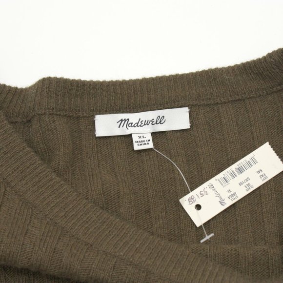 Madewell Pullover Oversize Sweater Merino Wool New - Picture 5 of 7